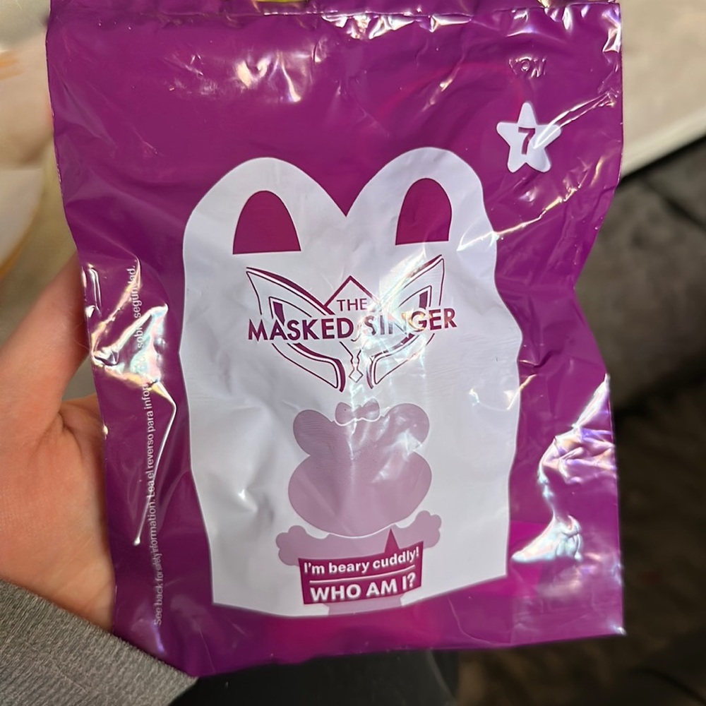 No 7. Masked singer McDonald’s toy
